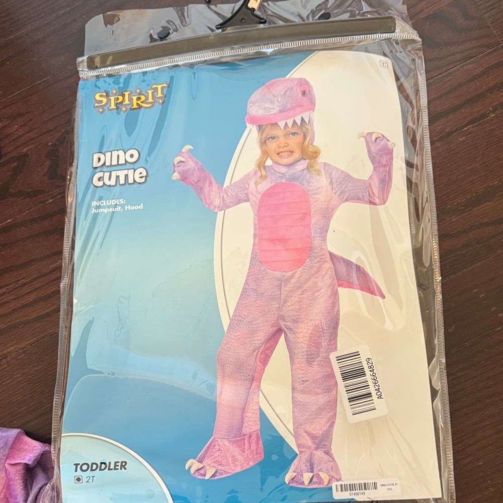 Spirit Dino Cutie Toddler Costume - Purple and Pink